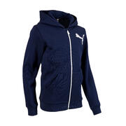 JAKNA S KAPULJAČOM ZA VJEŽBANJE ZA DJEČAKE KAKI