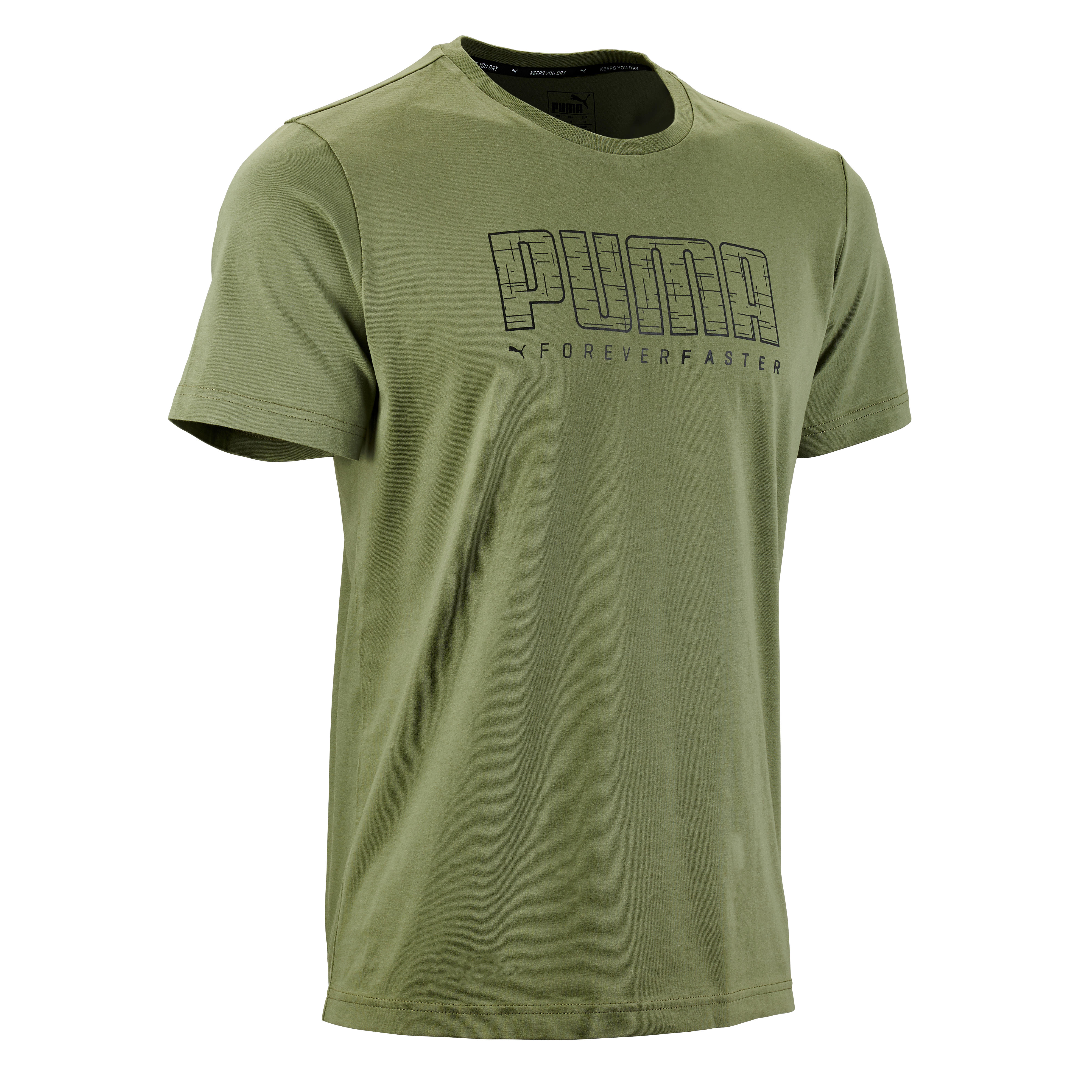 t shirt puma vert