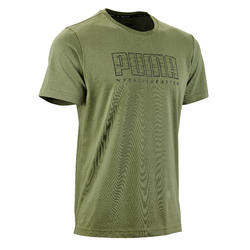 T-Shirt Puma Summer 100 Pilates Gym douce homme vert
