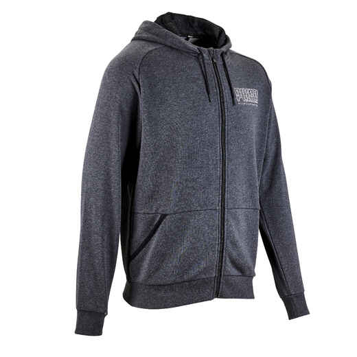 
      Men's Hooded Jacket 500 - Grey
  