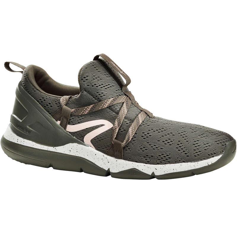 NEWFEEL PW 140 Women's Fitness Walking Shoes Khaki/Pink...