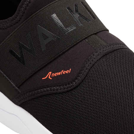 PW 160 Slip-On Men's Urban Walking Shoes - Black/Orange