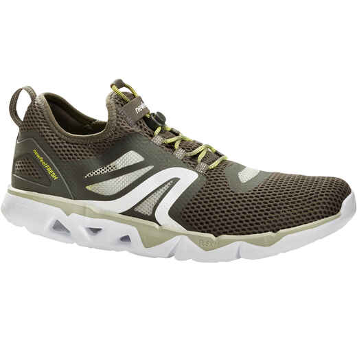 
      PW 500 Fresh Men's Fitness Walking Shoes - Khaki Green
  