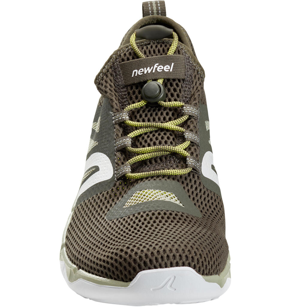 Walkingschuhe PW 500 Fresh Herren hellgrau