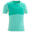 T Shirt de randonnée enfant - MH550 turquoise - 7-15 ans