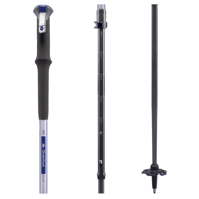 1 mountain hiking pole MH500 blue