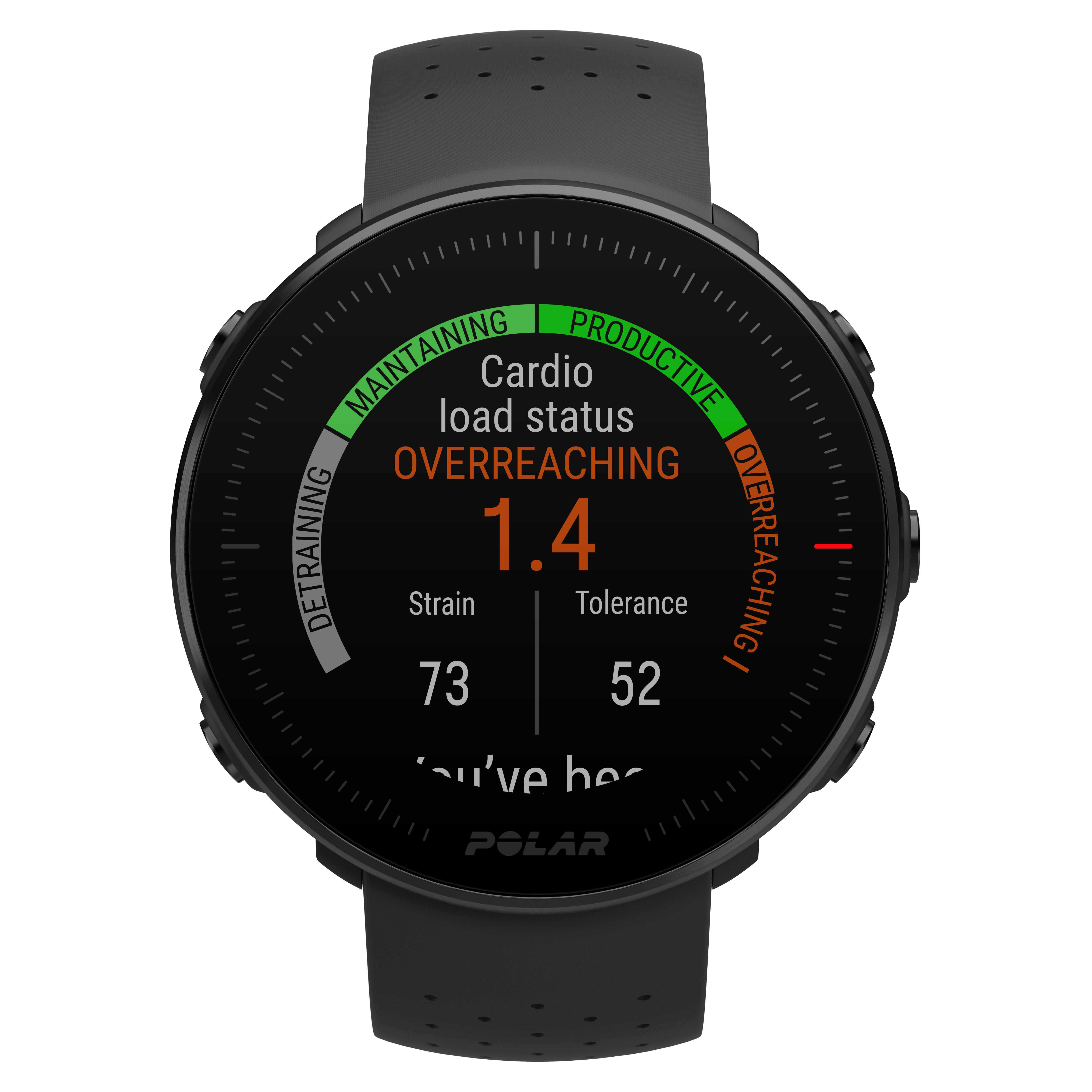 MULTISPORT VANTAGE HEART RATE MONITOR GPS WATCH M BLACK POLAR