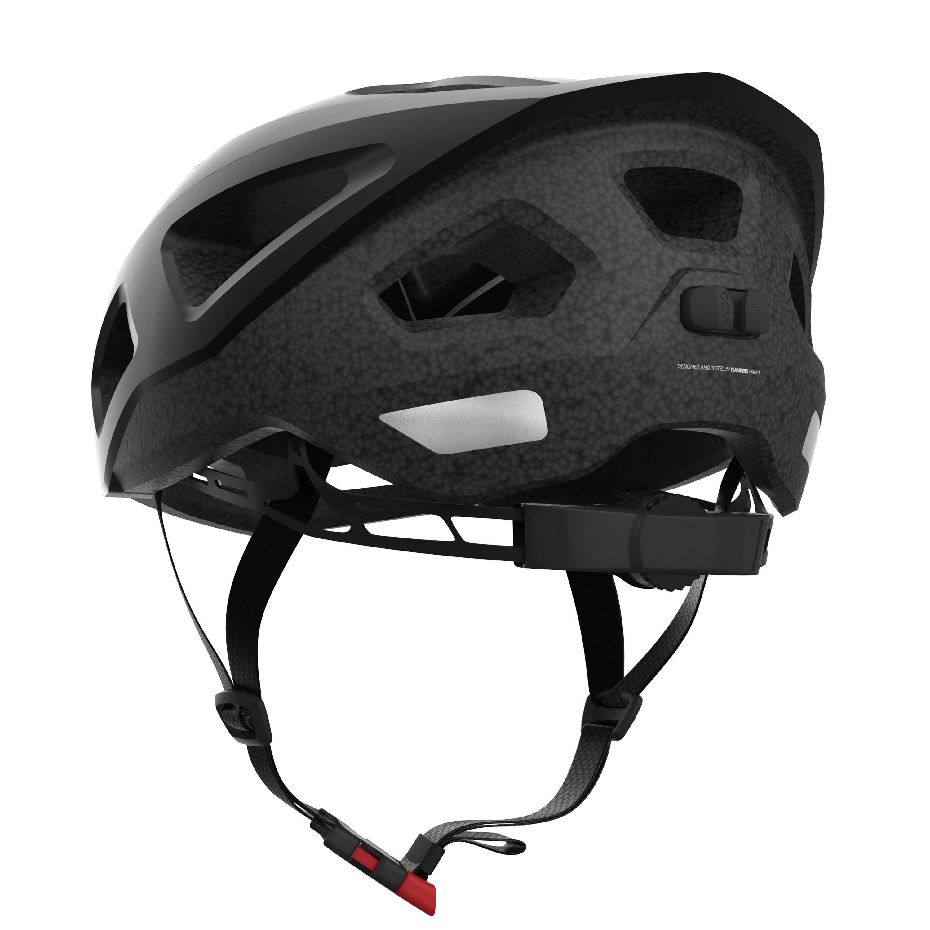 RoadR 100 Cycling Helmet - Black -  2