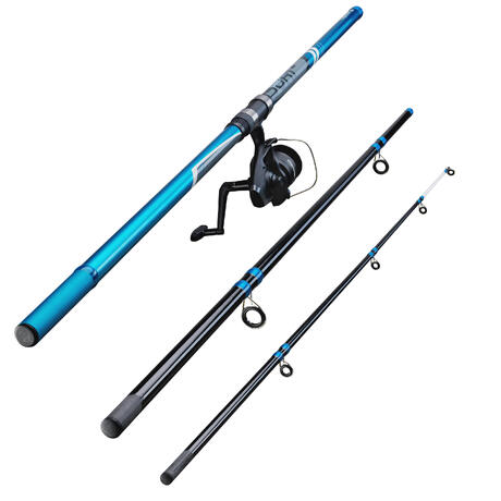 Conjunto de pesca al surfcasting SURF 420/3 | Caperlan