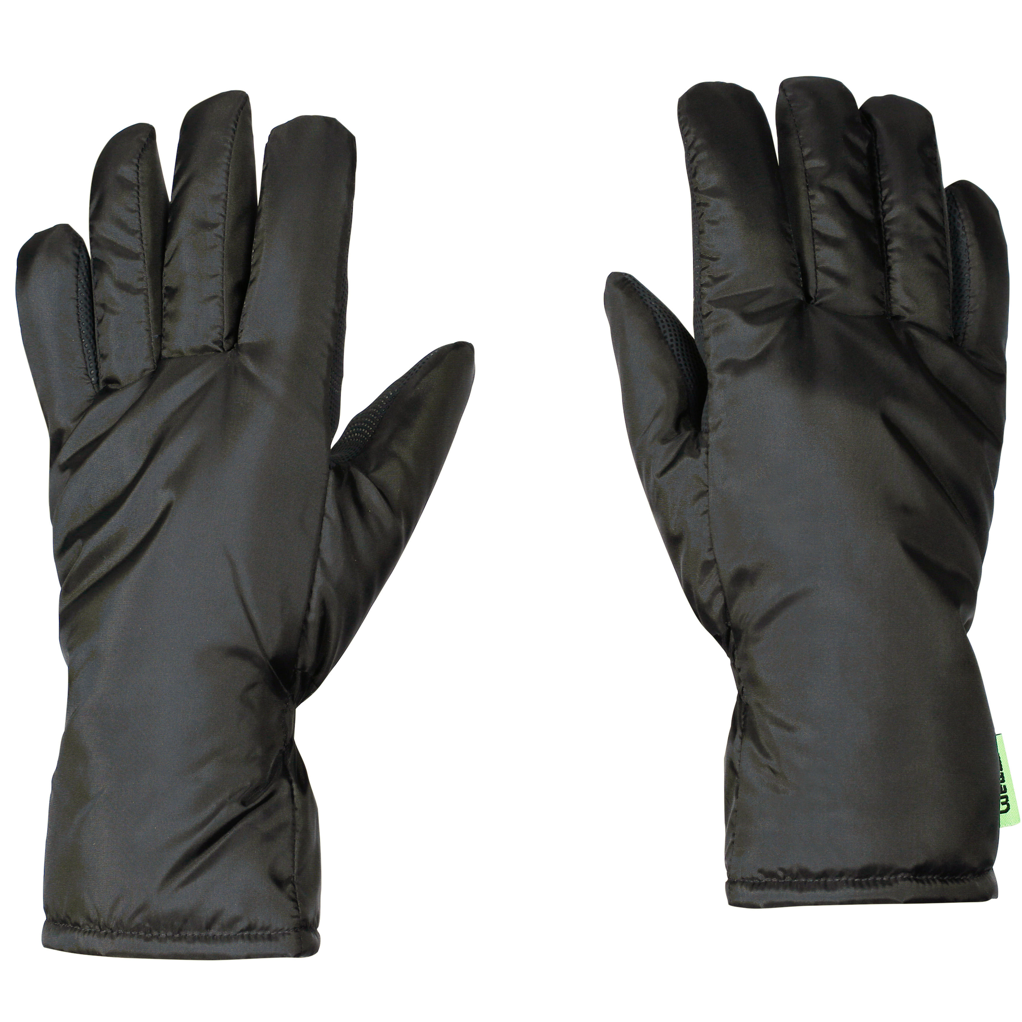 FIRST HEAT ADULT SKI GLOVES - BLACK