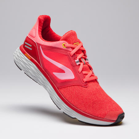 CHAUSSURES JOGGING FEMME RUN CONFORT CORAIL