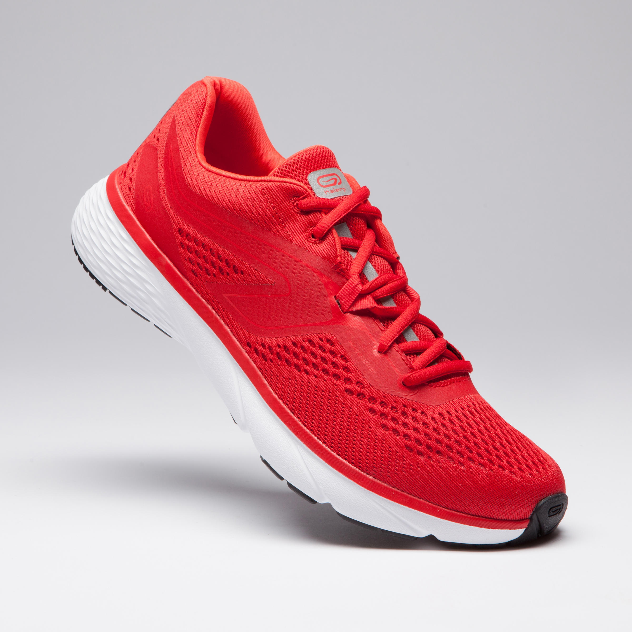 Scarpe uomo RUN SUPPORT rosse KALENJI - SCARPE UOMO RUNNING REGOLARE Running,