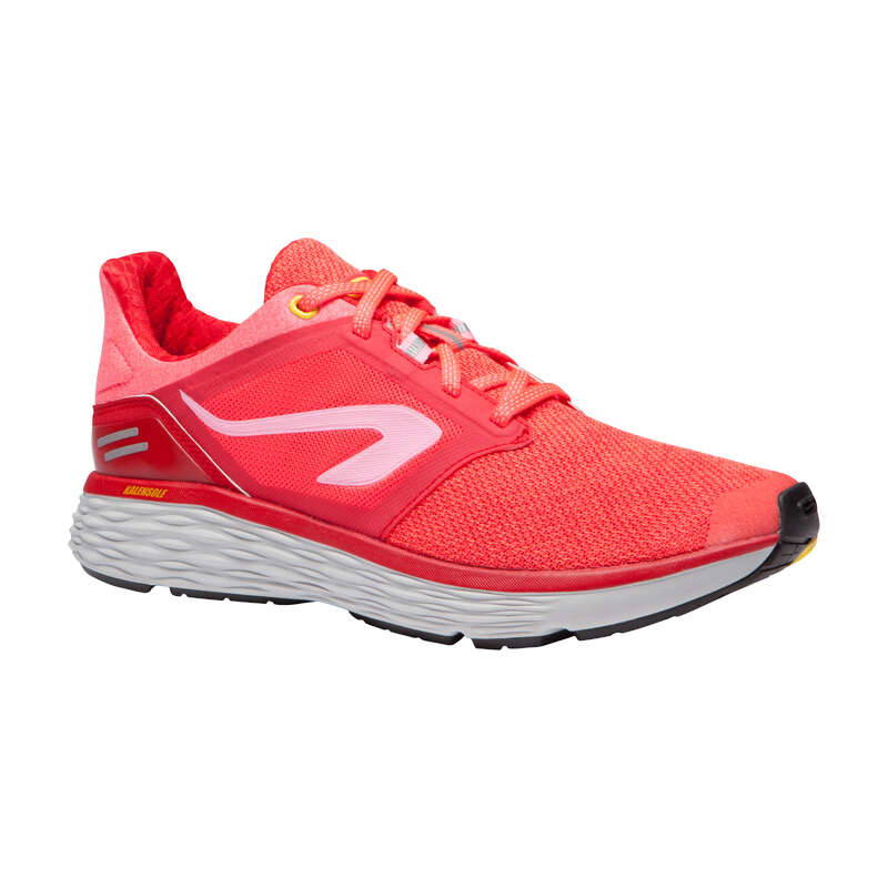 KALENJI RUN COMFORT WOMEN'S RUNNING SHOES CORAL Decathlon