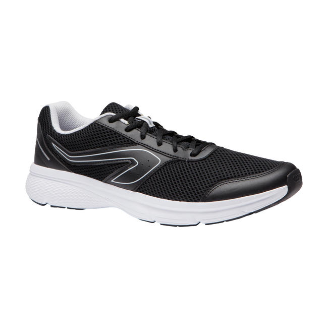 RUN CUSHION MEN'S RUNNING SHOES - BLACK/GREY