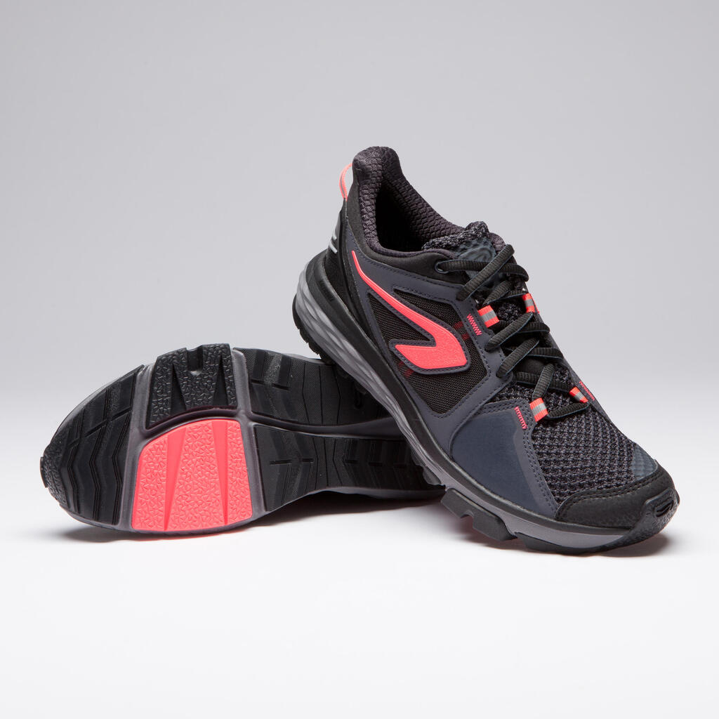 CHAUSSURES DE RUNNING FEMME KALENJI RUN ACTIVE
 BORDEAUX CORAIL