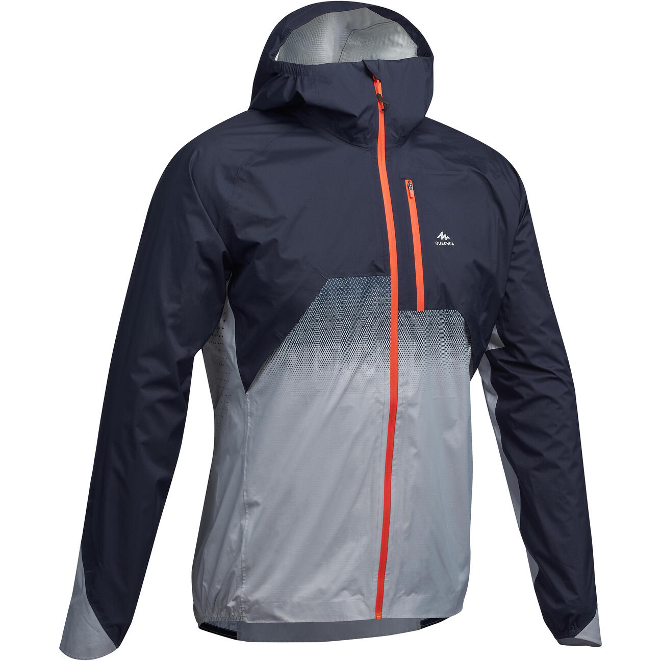 Men’s Jacket FH900 Hybrid Blue Grey Quechua Decathlon