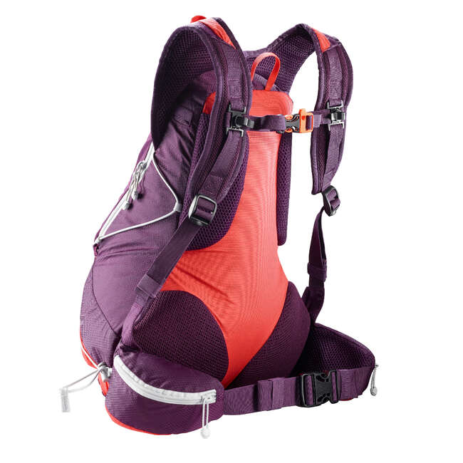 QUECHUA FH900 17L Hiking Backpack Purple / Red Decathlon