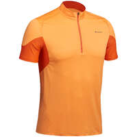 T-shirt speed hiking FH500 Helium Herr orange Populärt - T-shirt FH500 HELIUM Herr QUECHUA - T-shirts - Herr