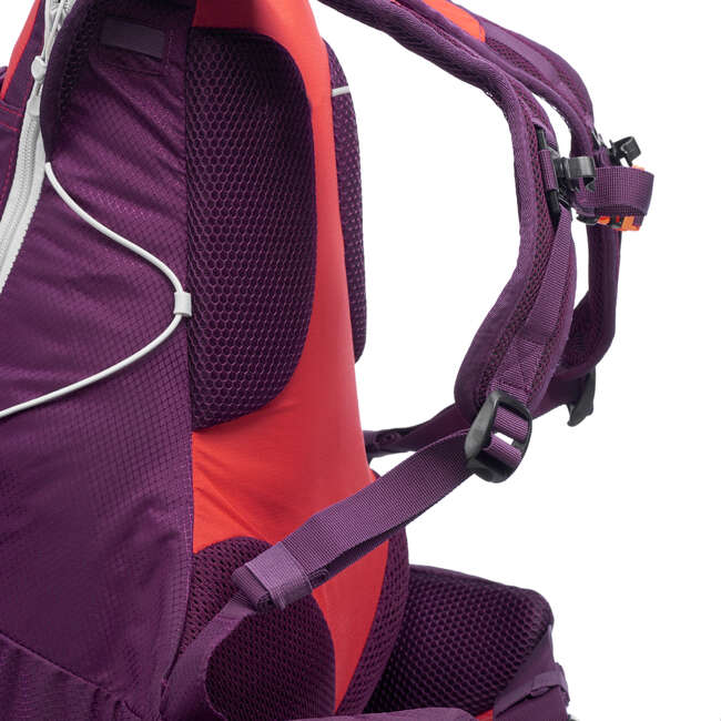 QUECHUA FH900 17L Hiking Backpack Purple / Red Decathlon