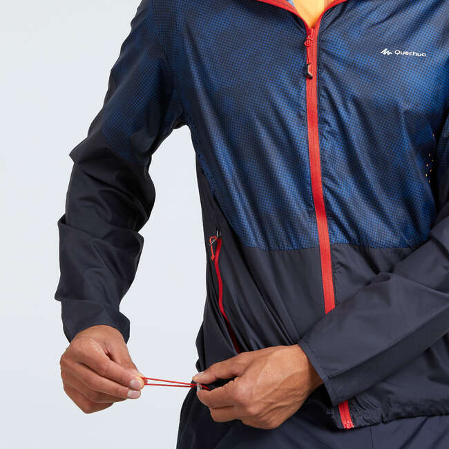 QUECHUA Helium Wind 500 Men's Windproof fast hiking jacket...