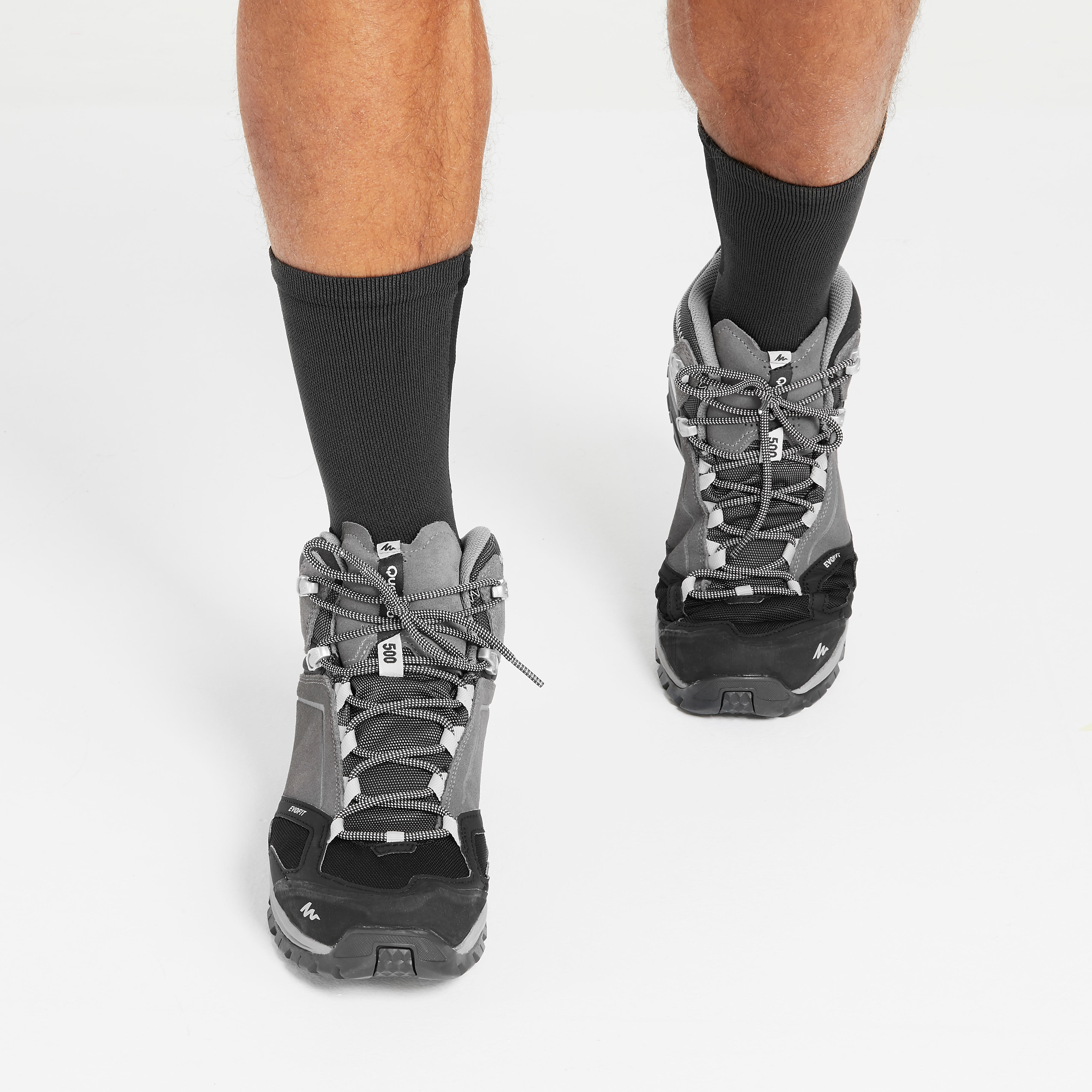 Botas de senderismo en montaña Hombre MH500 Mid impermeables Gris -  Decathlon