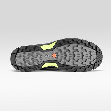 Chaussures imperméables de randonnée montagne - MH500 gris - Hommes