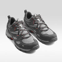 Chaussures imperméables de randonnée montagne MH100 gris - Hommes