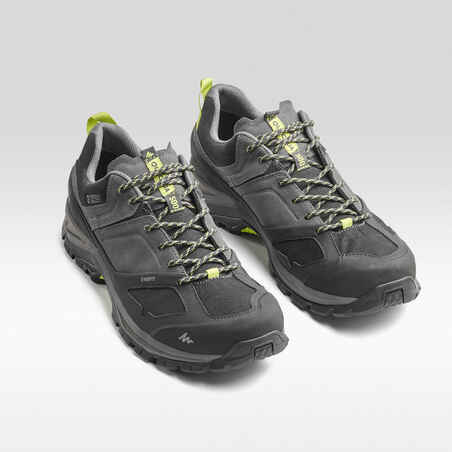 Men's waterproof mountain walking shoes - MH500 - Grey