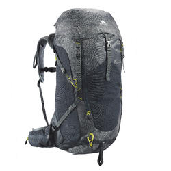 Mochila de Montaña y Trekking MH500 30 Litros Gris Caqui