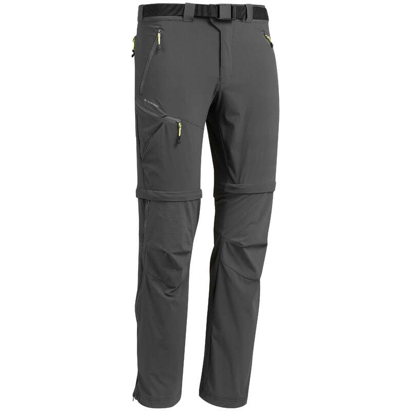 QUECHUA MH550 Men's Zip-off Mountain Hiking Trousers