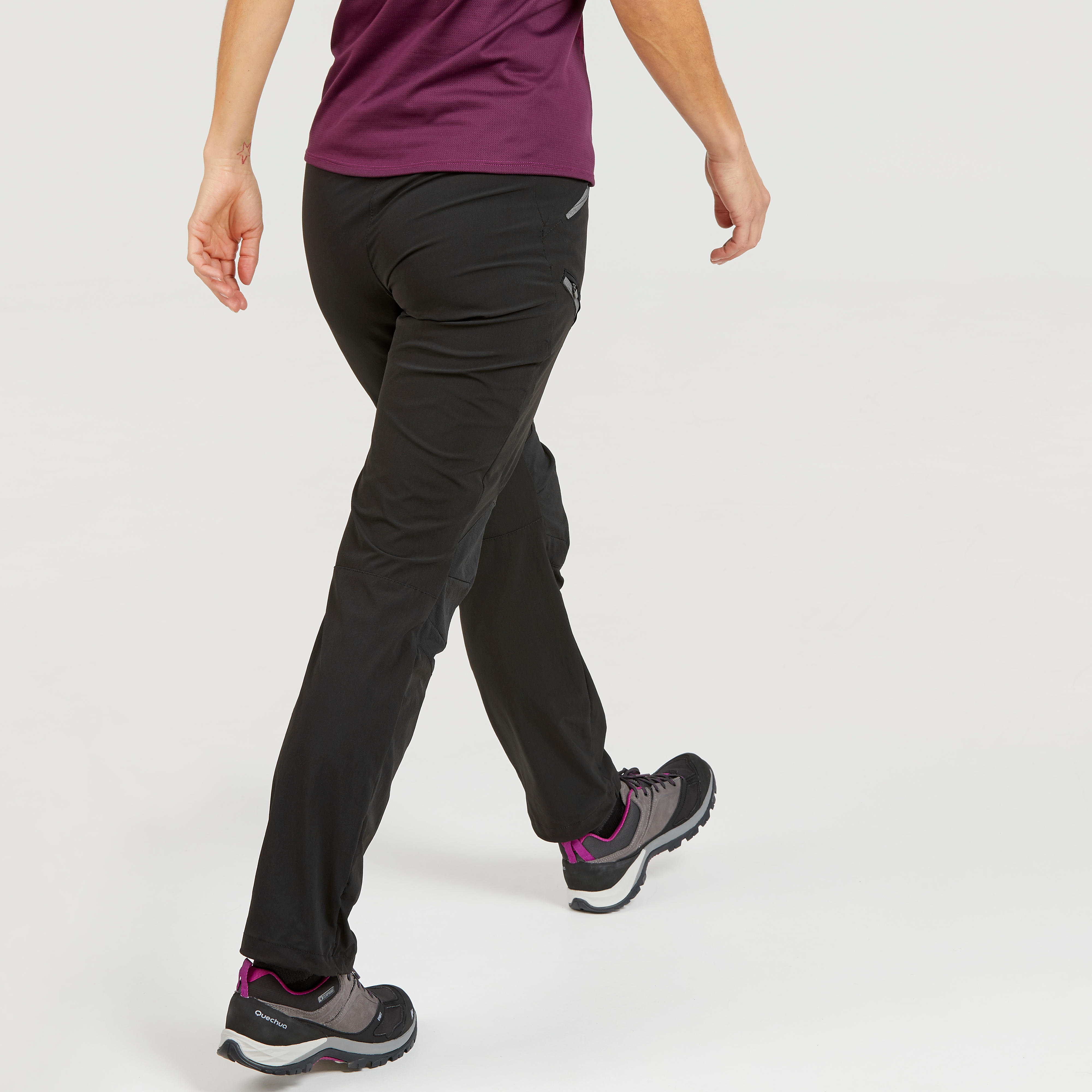 Pantalones Montaña y Senderismo Mujer Quechua MH500 QUECHUA | Decathlon