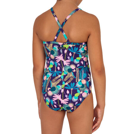 maillot de bain 1 pièce FILLE HANALEI 100 JUNE