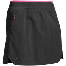 Jupe-short de randonnée montagne Femme MH500 Noire