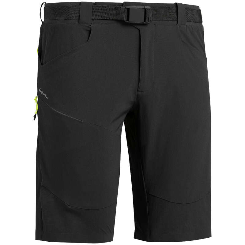 MEN MOUNT HIK SHORT, PANTACOURT WARM W Hiking - MH500 Men's Shorts - Black QUECHUA - Hiking Clothes