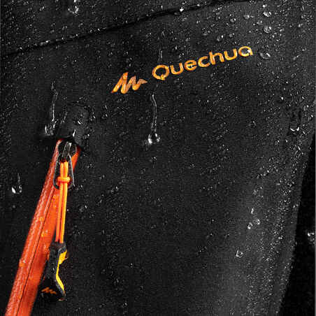 MH500 Men's Waterproof Mountain Hiking Rain Jacket - Black