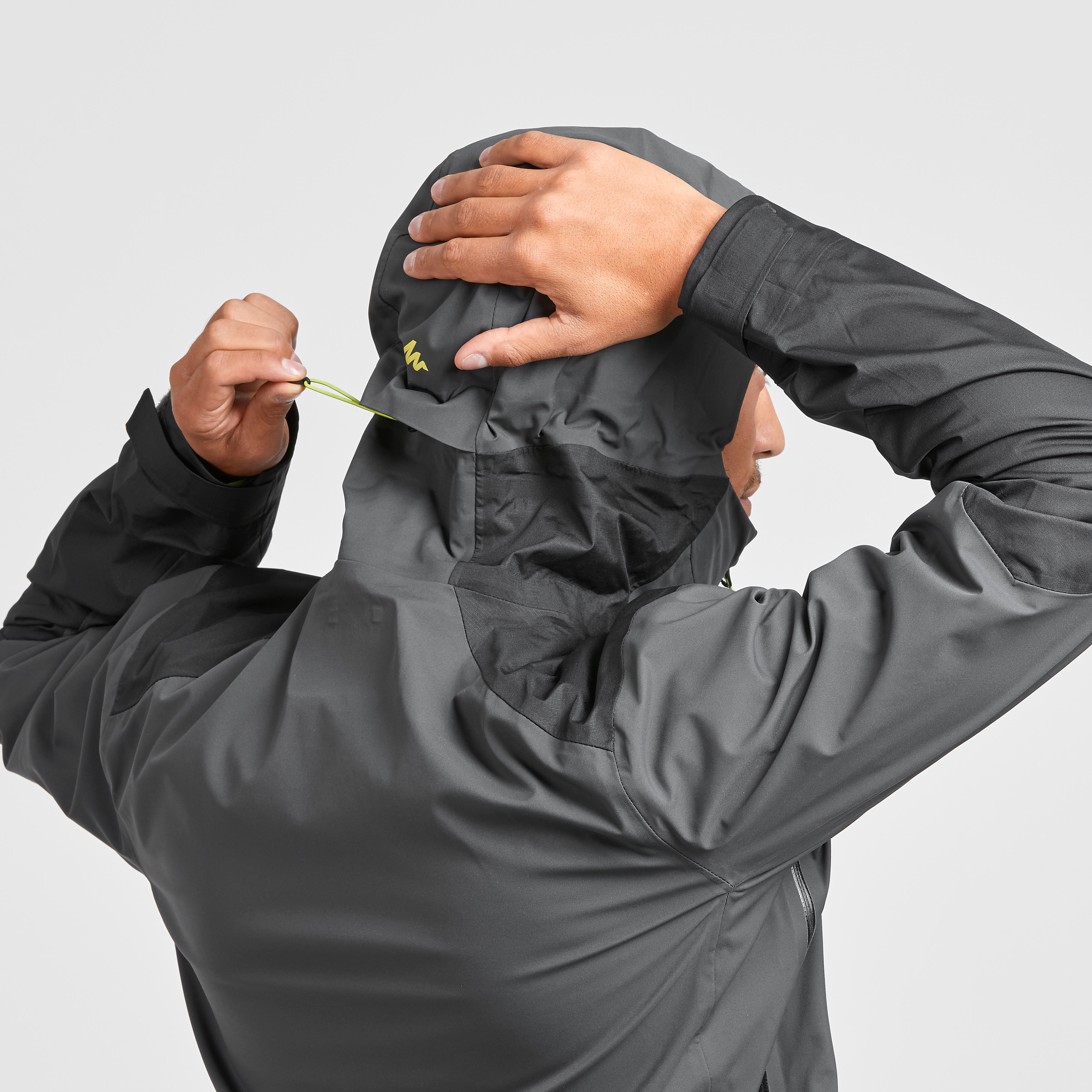 Mens lightweight waterproof hooded on sale jacket