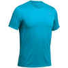 Men's Hiking Synthetic Short-Sleeved T-Shirt  MH100