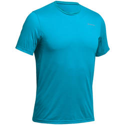 Tee Shirt de randonnée montagne MH100 manches courtes homme turquoise
