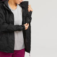 MH100 waterproof hiking jacket - Women