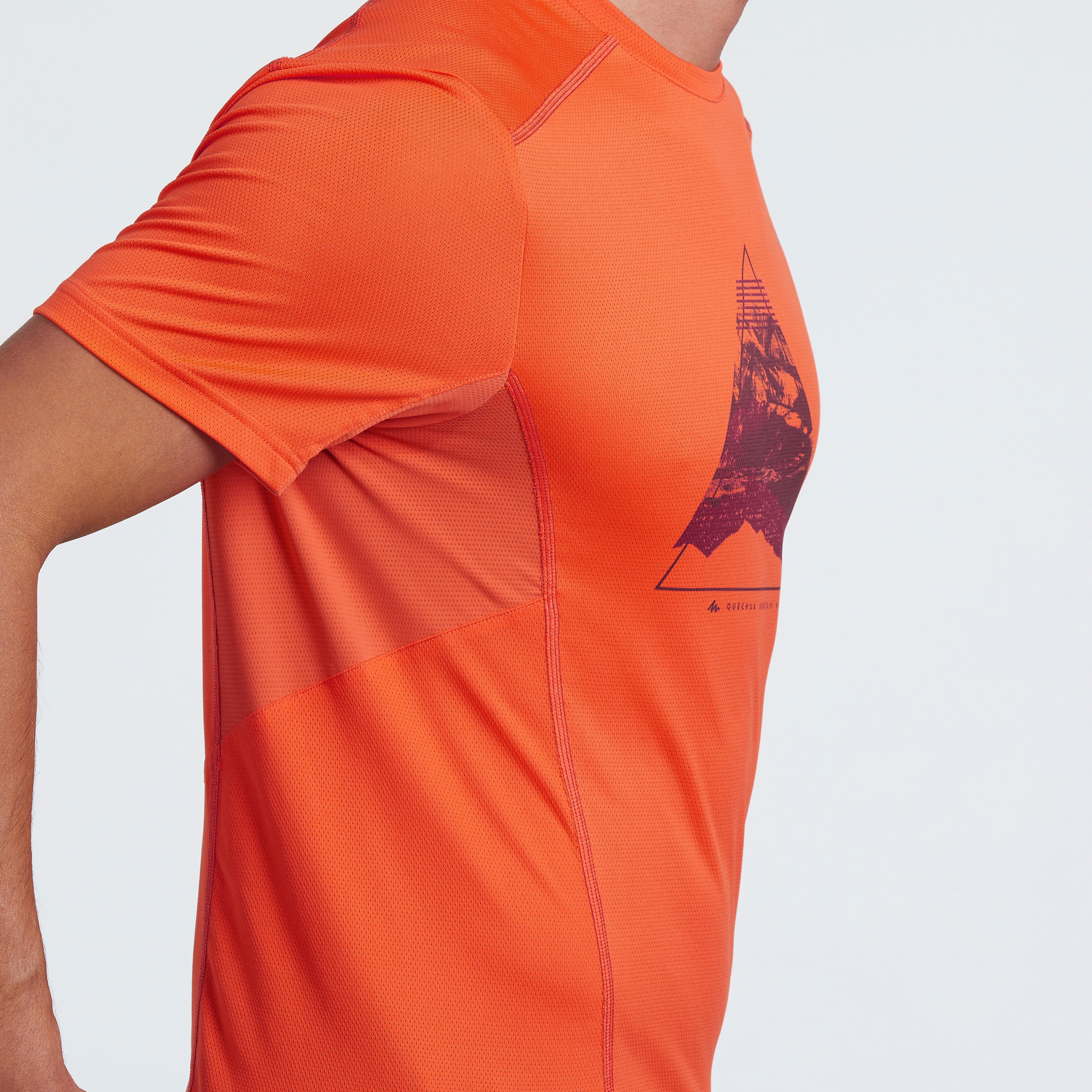camiseta senderismo decathlon