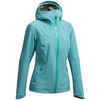 MH500 Women's Waterproof Mountain Walking Jacket - Blue Grey