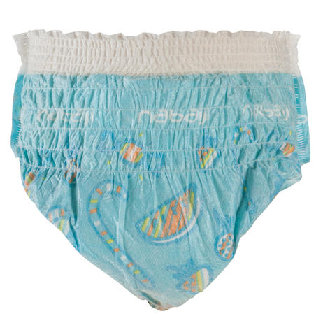 Culottes de bain jetables pour activités aquatiques pour bébés de 6-12 kg