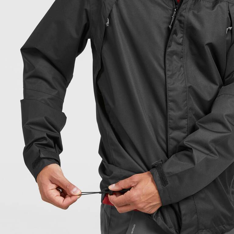 Men's Hiking Lightweight Waterproof Jacket MH100