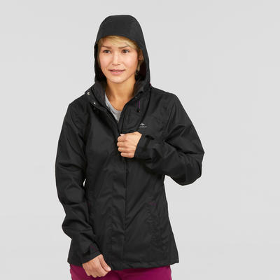 Women's Waterproof mountain walking jacket - MH100