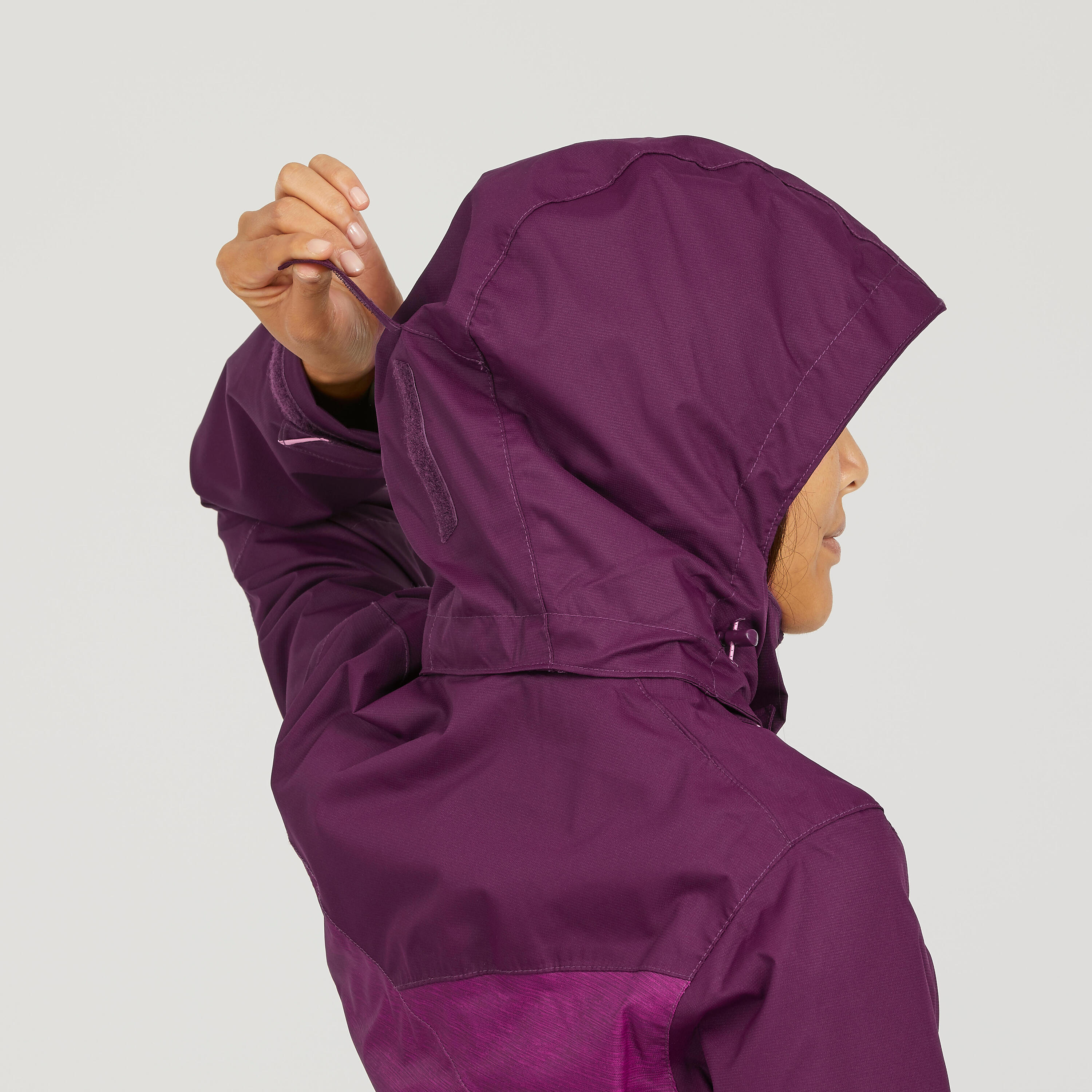 Second Life - Women's waterproof mountain walking jacket - MH100 - EXCELLENT 5/10