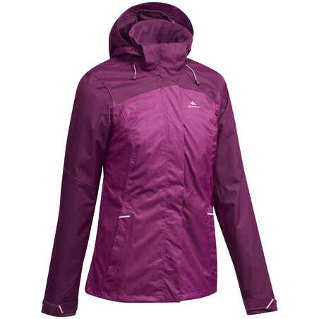 Veste imperméable de randonnée montagne - MH100 - Femme