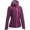 MH500 Women's Mountain Hiking waterproof Jacket - Plum