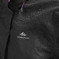 Women’s waterproof mountain walking jacket MH100