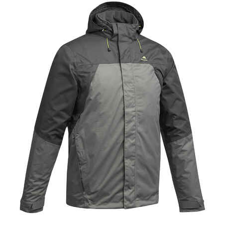 Men's Hiking Lightweight Waterproof Jacket MH100