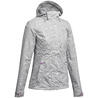 Куртка MH100 жіноча для гірського туризму - Сіра -- 8492378